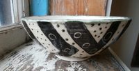 small bowl, scrafitto, black and white
SOLD