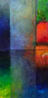 And Like A Dream..
acrylic
12"x24", diptych
